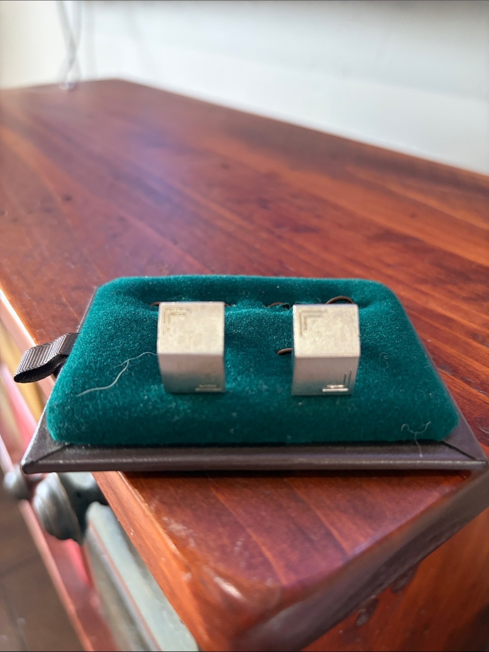 Silver Square Cufflinks